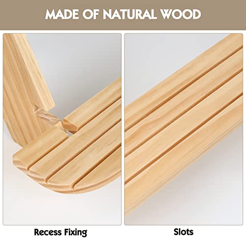 Wooden Display Stand, Tiered Cupcake Stand, 3 Tier Display Stand Riser - color: 2Pcs-Natural-3Tier