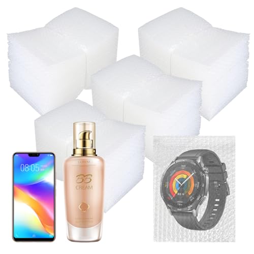 200Pack Clear Bubble Out Pouches Bags 4x6in, Small Bubble Pouches Wrap - size: 4x6 inch