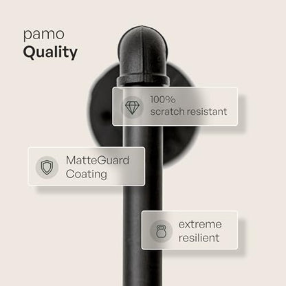 pamo Clothing Rack Black – 39" W x 76" H, 170 lbs Load Capacity - color: Black, size: 1 Standard