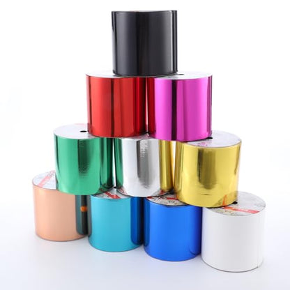 4inch x 50 Yards Shiny Silver Waterproof Ribbon,Curling Ribbon for Gifts Package Wrapping,Crafting. (Pack of 2) - color: Silver, size: 4inch x50yards (Pack of 2)