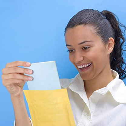 KTOB 6x10 100% Biodegradable Bubble Mailers - color: Yellow, size: 6x10'' 25PCS