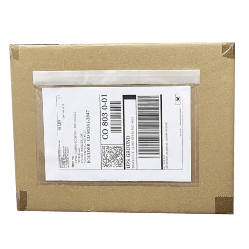 (1200 Pack) BEUYI Clear 9.5'' x 6.7'' Packing List Envelopes, Adhesive Shipping Label Pouches/Sleeves, Easily Fits Half of Letter-Size Paper - size: 9.5''x6.7'' -1200 Pack