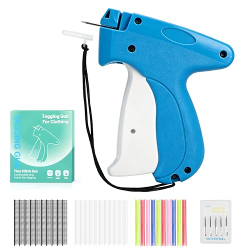 Stitch Gun for Clothes, Handheld Quick Clothing Fixer - color: Blue