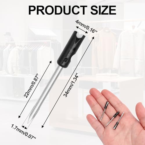 Biaungdo 5 Pcs Standard Tagging Gun Needles Metal Replacement for Clothing