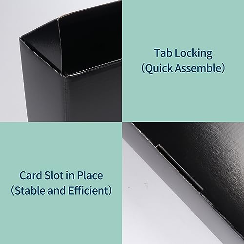 Rempry 12x9x4 Black Shipping Boxes 20 Pack, Large Cardboard Mailer Boxes for Small Business Shipping Packaging - color: Black, size: 12x9x4