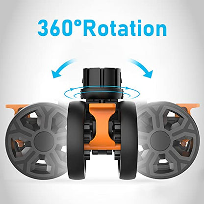 FELICON SELORSS Heavy Duty Rotation Swivel Wheels-Black-4PCS - color: Black, size: Wheels-4 PCS