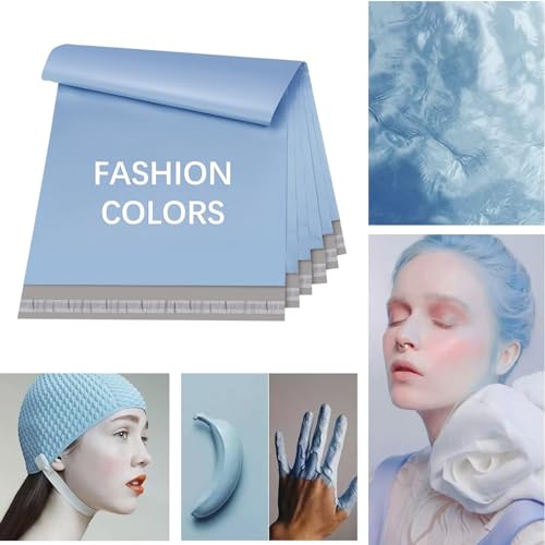 Metronic Poly Mailers 12x15.5 200PC Bulk Shipping Bags, Light Blue - color: Light Blue, size: 12x15.5 200PC