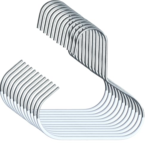 Hat Organizer for Baseball Caps 12 Pack, Metal Purse Hook (White) - color: 12pcs White