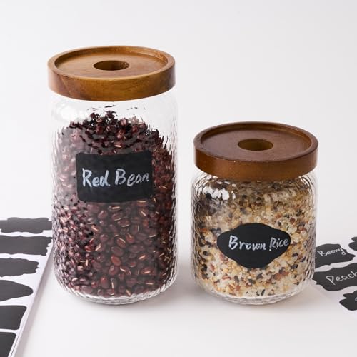Homrelaxy 360 Pcs Chalkboard Labels Stickers for Glass Jars, 3"x 2" - size: 3"x2"