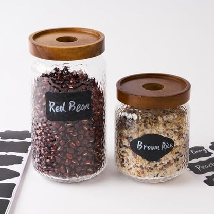 Homrelaxy 360 Pcs Chalkboard Labels Stickers for Glass Jars, 3"x 2" - size: 3"x2"