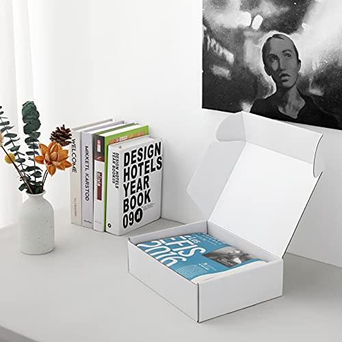 7x5x2 inch White Shipping Boxes for Small Business- Set of 25 - color: White, size: 7x5x2