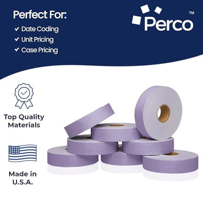 Pricing Labels for Monarch 1131 Lavender - 20,000 Labels w/ 8 Rolls Value Pack, 1 Sleeve - Made in USA - color: Lavender, size: 1 Sleeve