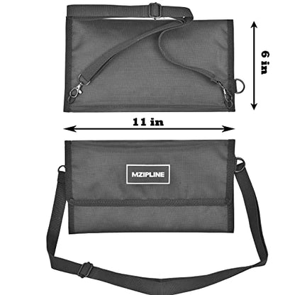 Anti-odour Waterproof Stash Bag - Scent Proof Pouch With Combination Lock for Eliminating Trapping Stink & Smelly Discreet Accessories - color: Black