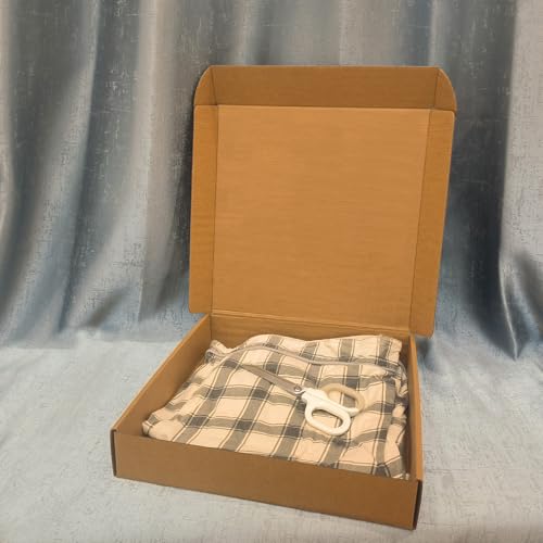 11x11x2 inch Shipping Boxes 20 Pack, Brown Corrugated Cardboard Mailer Box - size: 11" x 11" x 2"