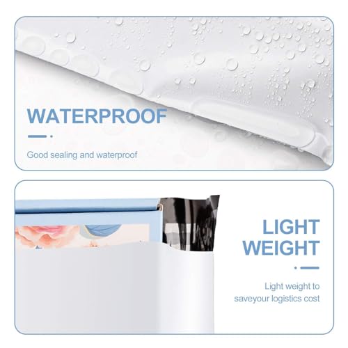 Metronic Poly Mailers 12x15.5 200PC Medium Shipping Bags for Clothes White - color: White, size: 12x15.5 200PC