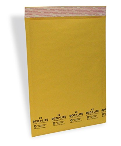 #2 8.5x12 Kraft Bubble Mailers Padded Envelopes, Pack of 100