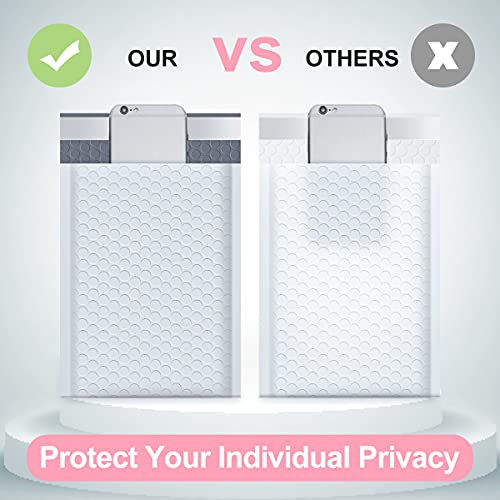 UCGOU Bubble Mailers 6x10" White Usable Size 6x9" Padded Envelopes 50 Pack - color: White, size: 6x10" 50PC