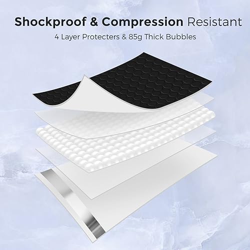 Metronic Large Bubble Mailers 12x15 Inch 40 Pack Padded Envelopes Black - color: Black, size: 12x15" 40PC