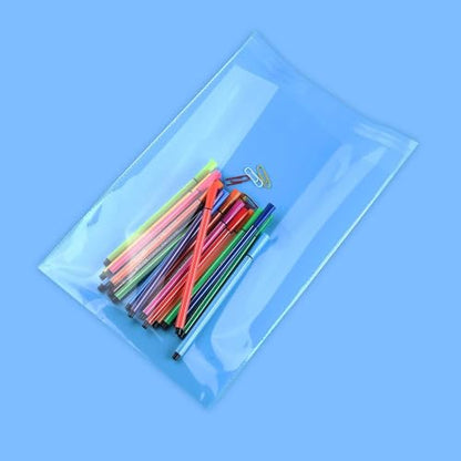 iMailer - 200 Count - 9'' x12'' Cellophane Bags Self Adhesive - Clear Cello Resealable Plastic Poly Bags for A4, Letter Sized Documents, Plastic Sleeves, Clothing - size: 9x12 Inch (Pack of 200)