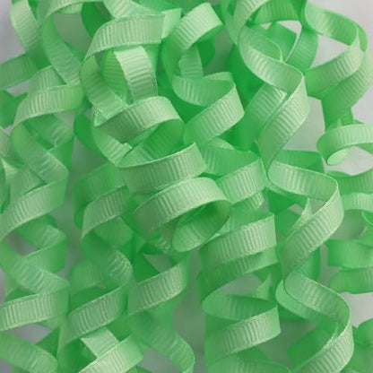 Jillson Roberts Curlie Gift Bows, Gift Wrap Accessory, Mint Green Grosgrain, 12 Count - color: Mint Green