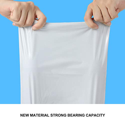 Outus 120 Pcs Poly Mailer Envelope 4 Sizes Shipping Bags,White - color: White, size: 8 x 12 In, 10 x 14 In, 13 x 18 In, 15 x 20 in