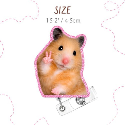 3PC Badge Reel Funny Meme Animal Cute Nurse Holders Clips - style: Meme Animals