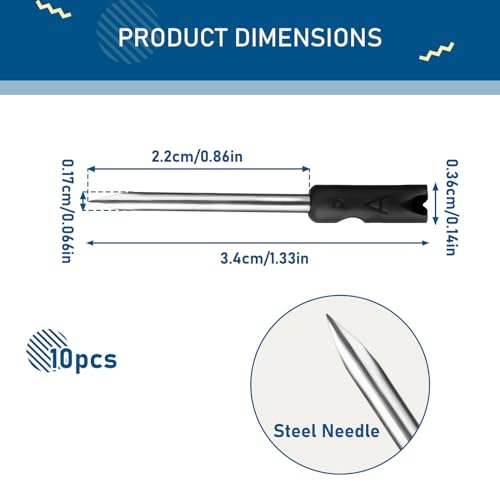 Jeffdad 10pcs Standard Tagging Gun Needles, Replacement Needles Tagging Gun Clothing Retail Tagging Gun Needles Price Tag Gun Needles Micro Gun Needles, 559814_3_TAJ6xmieM