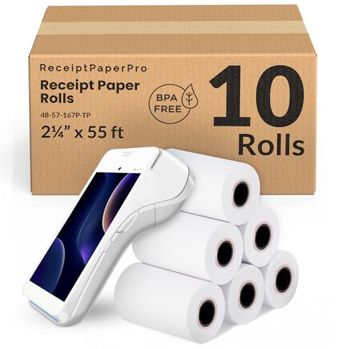 Receipt Paper Rolls for Pax a920 a920 Pro a920 Max Credit Card Machine