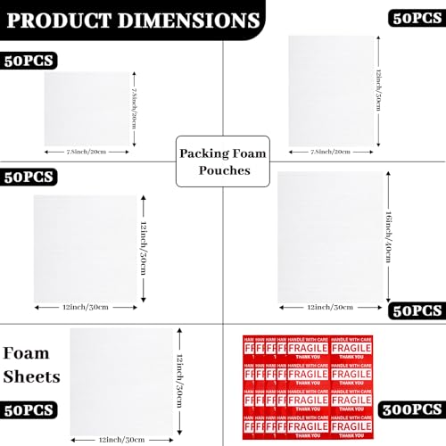 550 PCS Moving Dish Packing Supplies