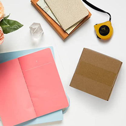 SUNLPH Shipping Boxes 5x5x5 Inches Small Corrugated Cardboard Boxes, 25 Pack - size: 5 x 5 x 5 inch