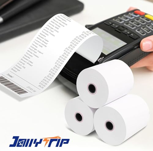 (200 Rolls)2 1/4 x 85 Thermal Paper Rolls 48GSM BPA FREE Receipt Rolls Thermal Teceipt Paper 2 1/4 85 Thermal Printer Paper Compatible with Printers, POS Cash Register,Credit Card - size: 2 1/4 in x 85 ft 200 rolls