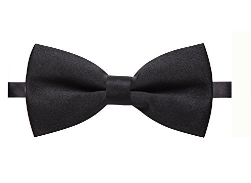AUSKY 8 PACKS Elegant Adjustable Pre-tied Bow Ties for Men Boys (1&4&5&6&8 Pack for option) - color: L