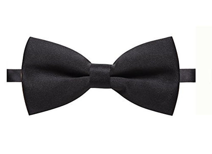 AUSKY 8 PACKS Elegant Adjustable Pre-tied Bow Ties for Men Boys (1&4&5&6&8 Pack for option) - color: L
