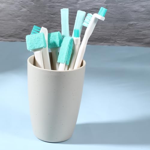 16 Pcs Small Household Cleaning Brushes, Detail Crevice Cleaning Tool