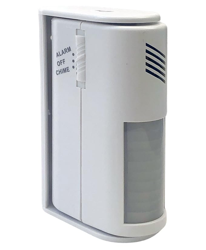 Portable Indoor PIR Motion-Activated Alarm - 90 db Siren Sound