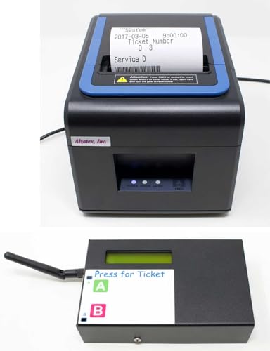 2 Button Take-A-Number Ticket Printer