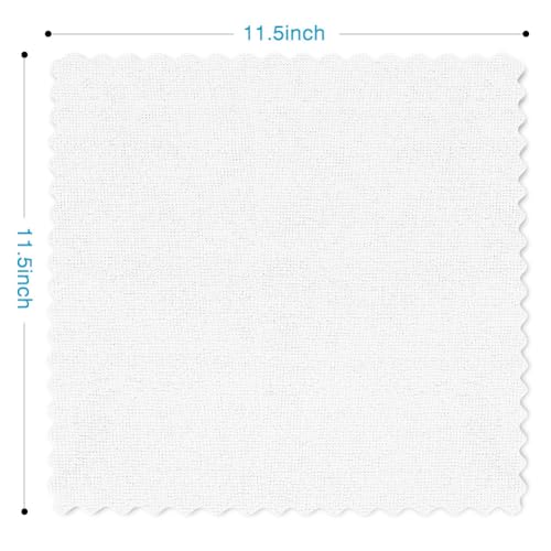 Orighty Microfiber Cleaning Cloth Bulk, 200 Pack, 11.5x11.5 inch, White - color: White, size: 200 Pack