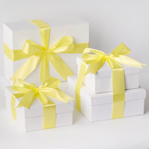 Mauproy Baby Maize Satin Ribbon, 1-1/2 Inch, 50 Yards - color: Baby Maize