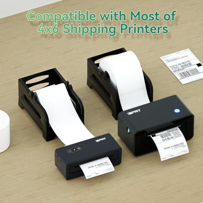 iDPRT Shipping Labels - 4x6 Thermal Direct Address Labels, Fan-Fold, Strong Adhesive, 500 per Stack, Compatible with JADENS,MUNBYN,Nelko,Phomemo,KNAON,iDPRT Thermal Label Printers