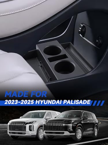 for Palisade Center Console Organizer 2020-2024 2025 Hyundai Palisade SE/SEL/XRT/Limited/Calligraphy Accessories Armrest Tray Middle Storage Box Insert Container - size: for 2020-2025 Hyundai Palisade