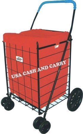 Red Water Resistant Shopping Cart Liner (Liner Only) TM - color: Red