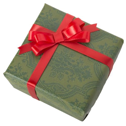 3/8 Inch Red Ribbon 50Yards – Perfect for Gift Wrapping - color: Red, size: 3/8"