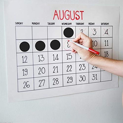 1" Black Round Color Coding Circle Label, 1000 Stickers in Dispenser Box - color: Black, size: 1 Roll-1000PCS