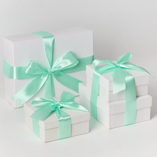 Mauproy Mint Green Satin Ribbon, 1-1/2 Inch, 50 Yards - color: Mint Green