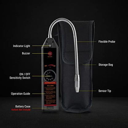 Lichamp AC Freon Leak Detector Kit, Freon Leak Detector UV Light & Glasses
