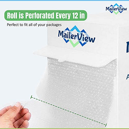 Heavy Duty Small Bubble Wrap Roll for Moving & Packing, 12 in x 175 ft