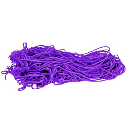 Mandala Crafts 4.5 Inch Purple Pre-Tied Stretch Loops for Gift Wrapping - color: Purple, size: 4.5 Inches