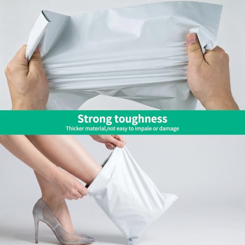 Poly Mailers 14.5"x19" White Shipping Bags Self-Sealing Mailing Envelopes Waterproof and Tear Proof Small Business Plastic Bags for shipping (14.5x19‘’ 200 Pcs) - size: 14.5x19‘’ 200 Pcs