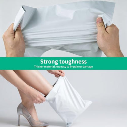 Poly Mailers 14.5"x19" White Shipping Bags Self-Sealing Mailing Envelopes Waterproof and Tear Proof Small Business Plastic Bags for shipping (14.5x19‘’ 200 Pcs) - size: 14.5x19‘’ 200 Pcs