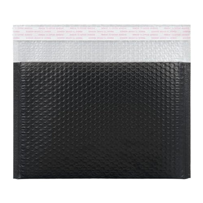 Black Bubble Mailers 10 x 7 + 2.36 Inch, 40 Per Box - size: 10"x7"+2.36"